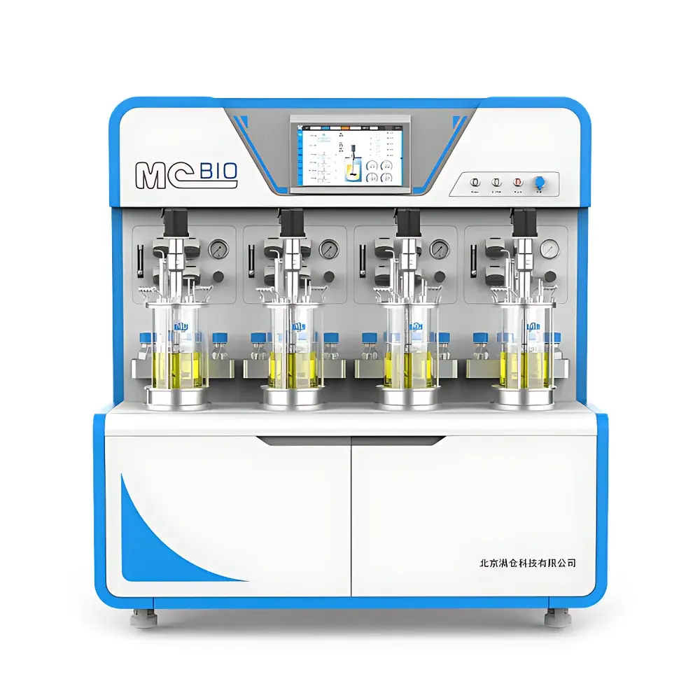 Mancang MC-JGF-5L/4 Parallel Glass Fermenter System