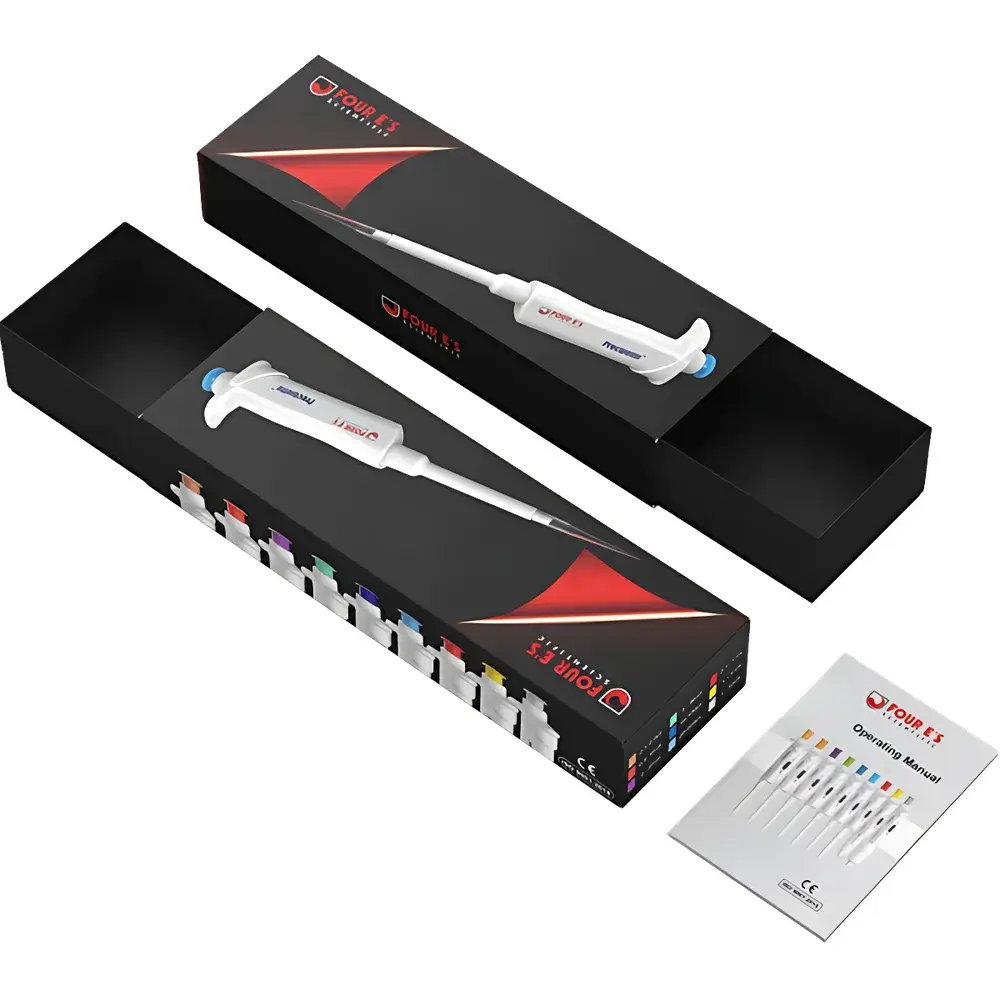 FOUR E’S SCIENTIFIC Precipette™ Single-Channel Adjustable Volume Pipette