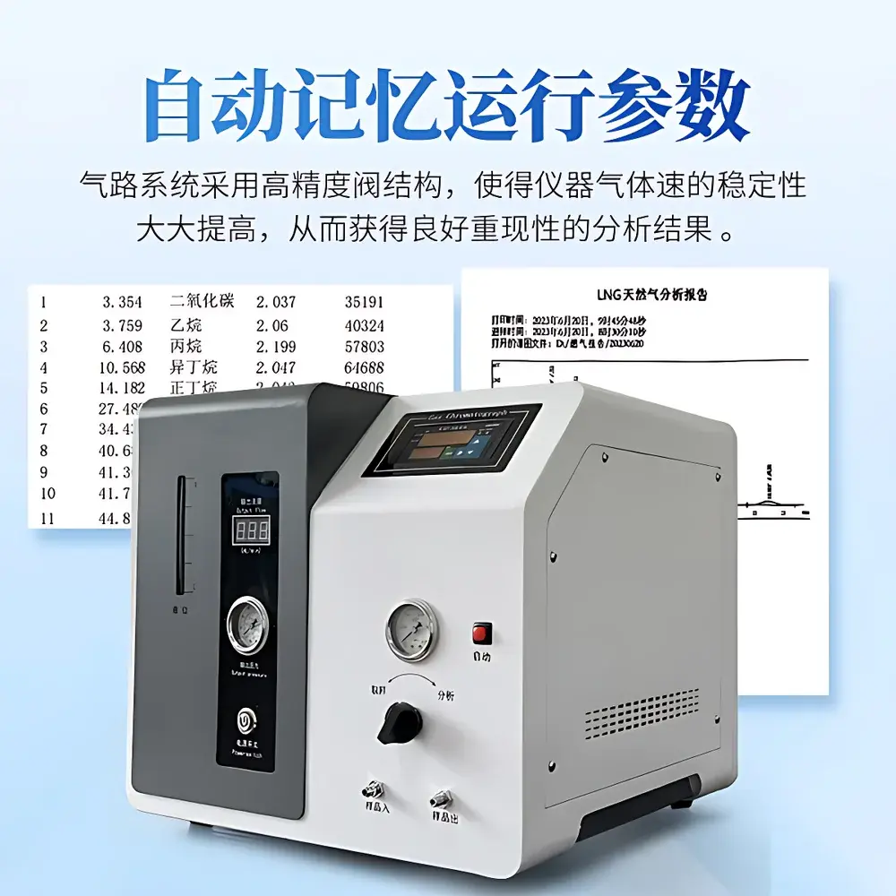 Yuntang GC-R1 Integrated Natural Gas Composition & Calorific Value Analyzer