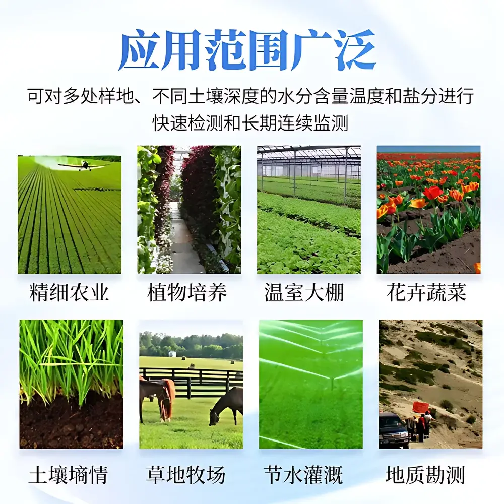 Yuntang YT-WSY Soil Moisture, Temperature & Electrical Conductivity (EC) / Salinity Field Tester