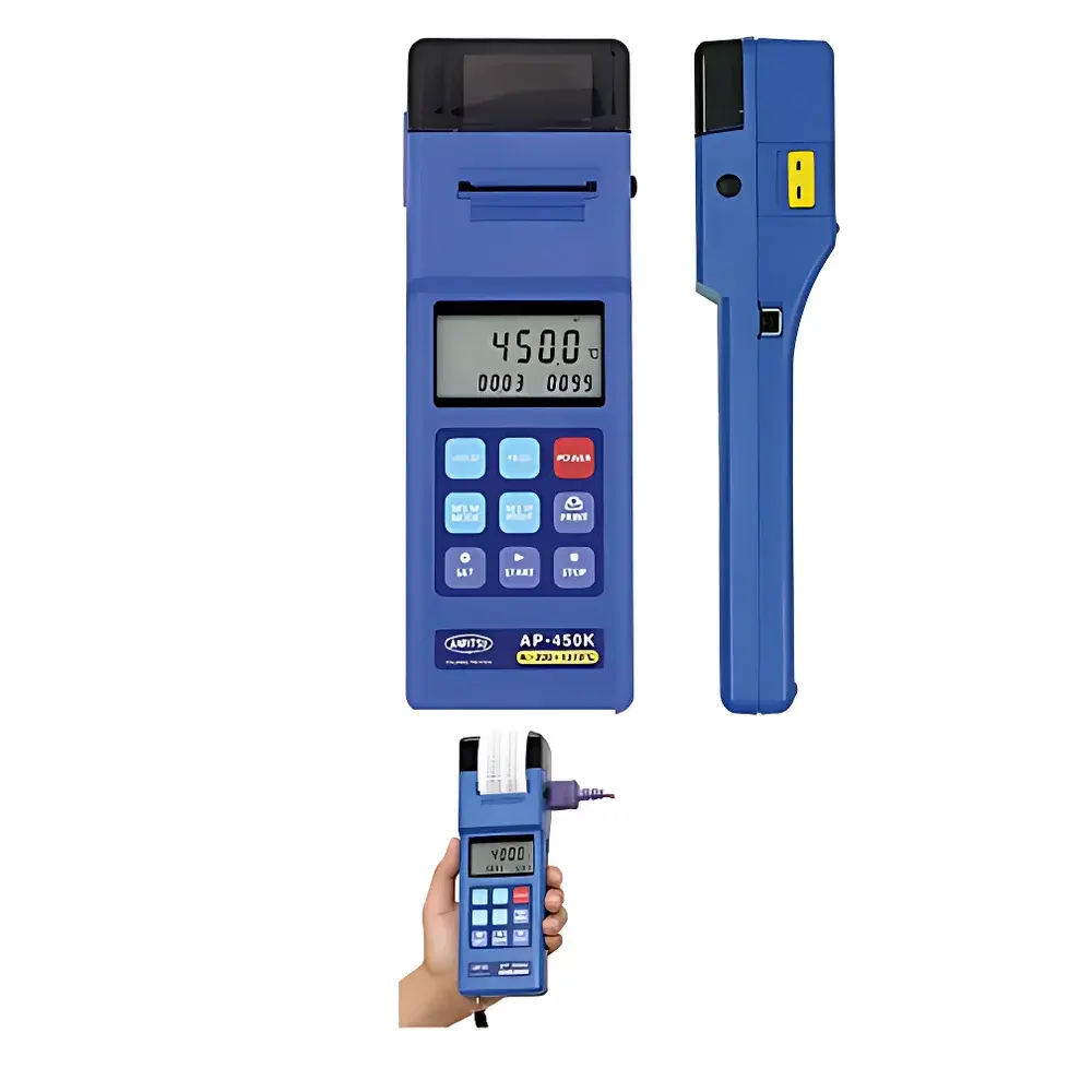 Anritsu Meter AP-400/450 Handheld Temperature Meter with Thermal Printer