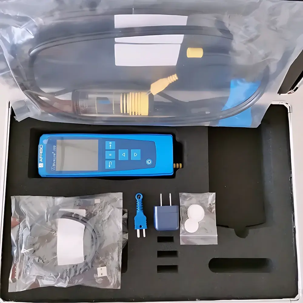 AFRISO BlueLine® 100 Portable Flue Gas Analyzer for Combustion Efficiency Assessment