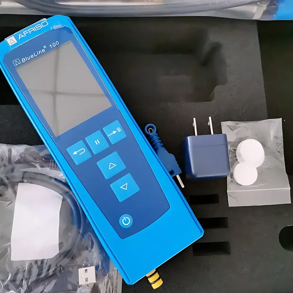 AFRISO BlueLine® 100 Portable Flue Gas Analyzer for Combustion Efficiency Assessment