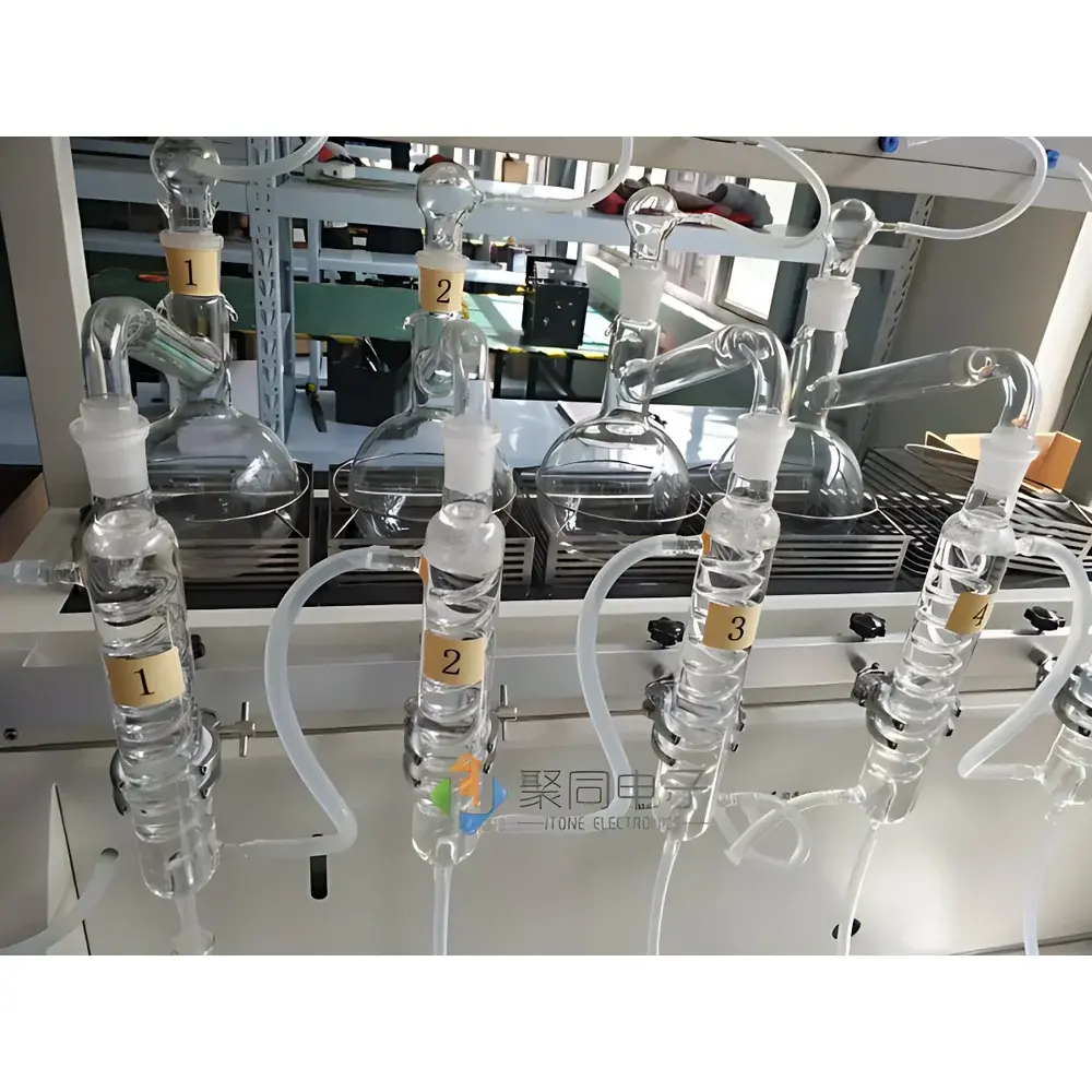 JTONE JTZL-6 Automated Gravimetric Molecular Distillation System with Anti-Suck-Back Protection