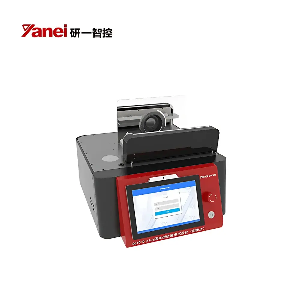 Yanei DG10-D Plus Solid Combustion Rate Tester (Image-Based Method)