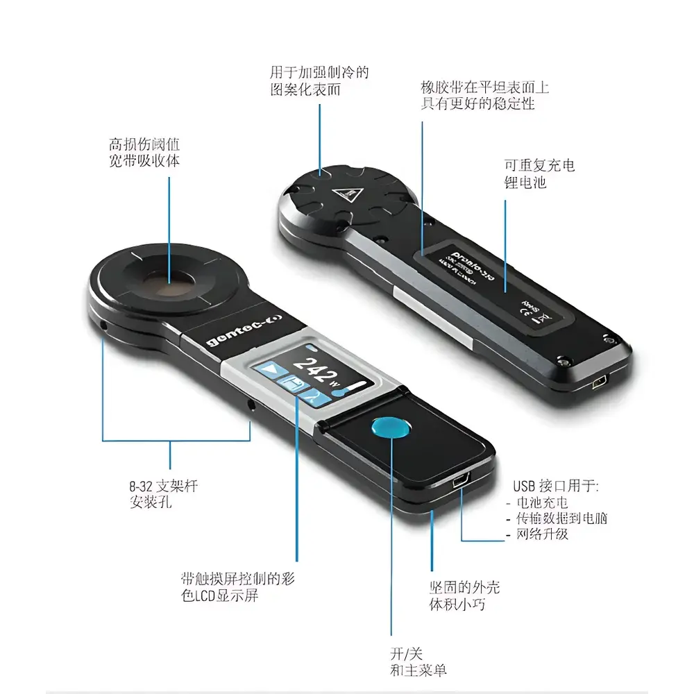 Gentec-EO PRONTO Series Portable Laser Power Meter