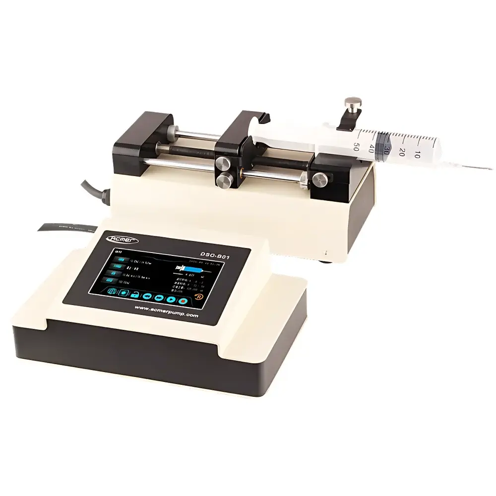 Acmer DSC Split-Design Touchscreen Syringe Pump