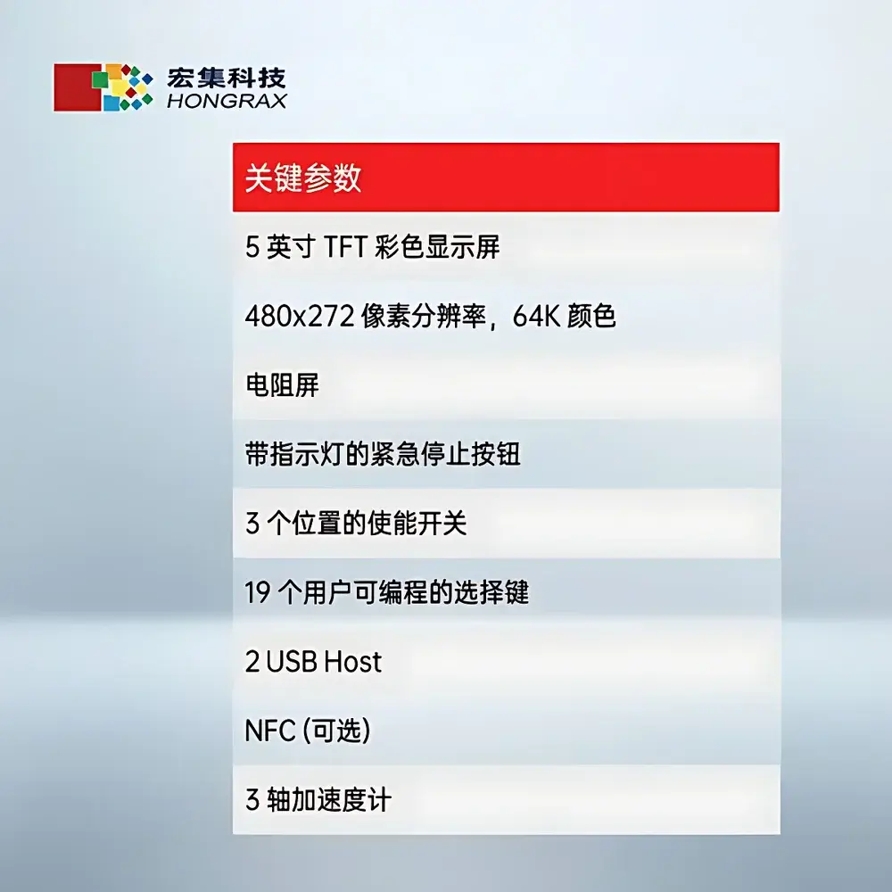 Hongrax X5 EXOR Wireless Handheld HMI