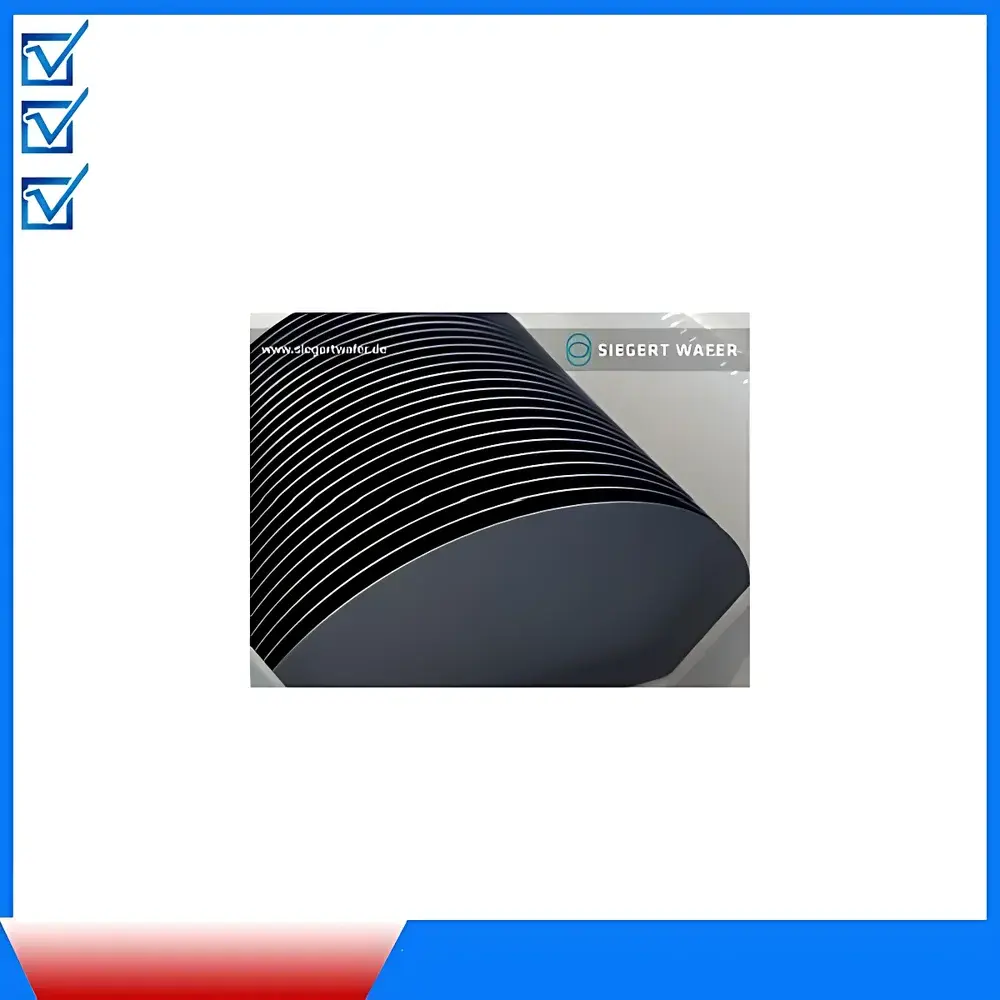 Siegert Wafer Borofloat® and Fused Silica Glass Wafers