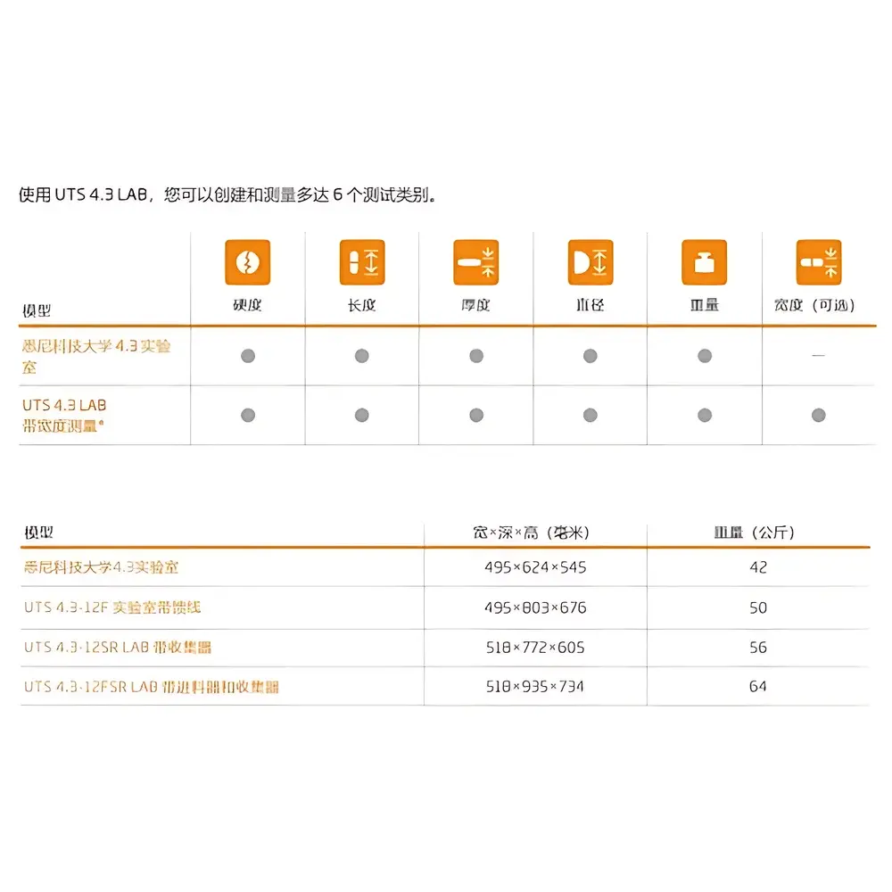 Kraemer Elektronik UTS 4.3 LAB Automatic Tablet Testing System