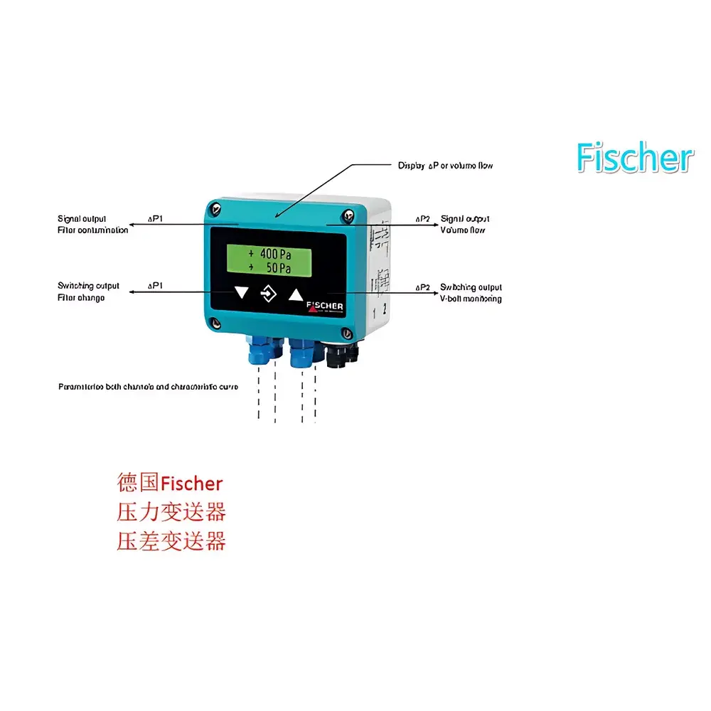 Fischer DE90 Differential Pressure Transmitter