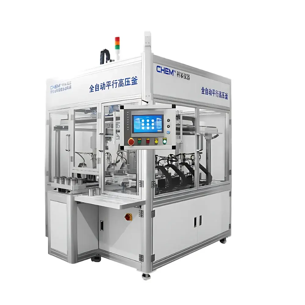 Chemn KMRA-8-NS100-C276-3G Automated Robotic Parallel High-Pressure Reaction System