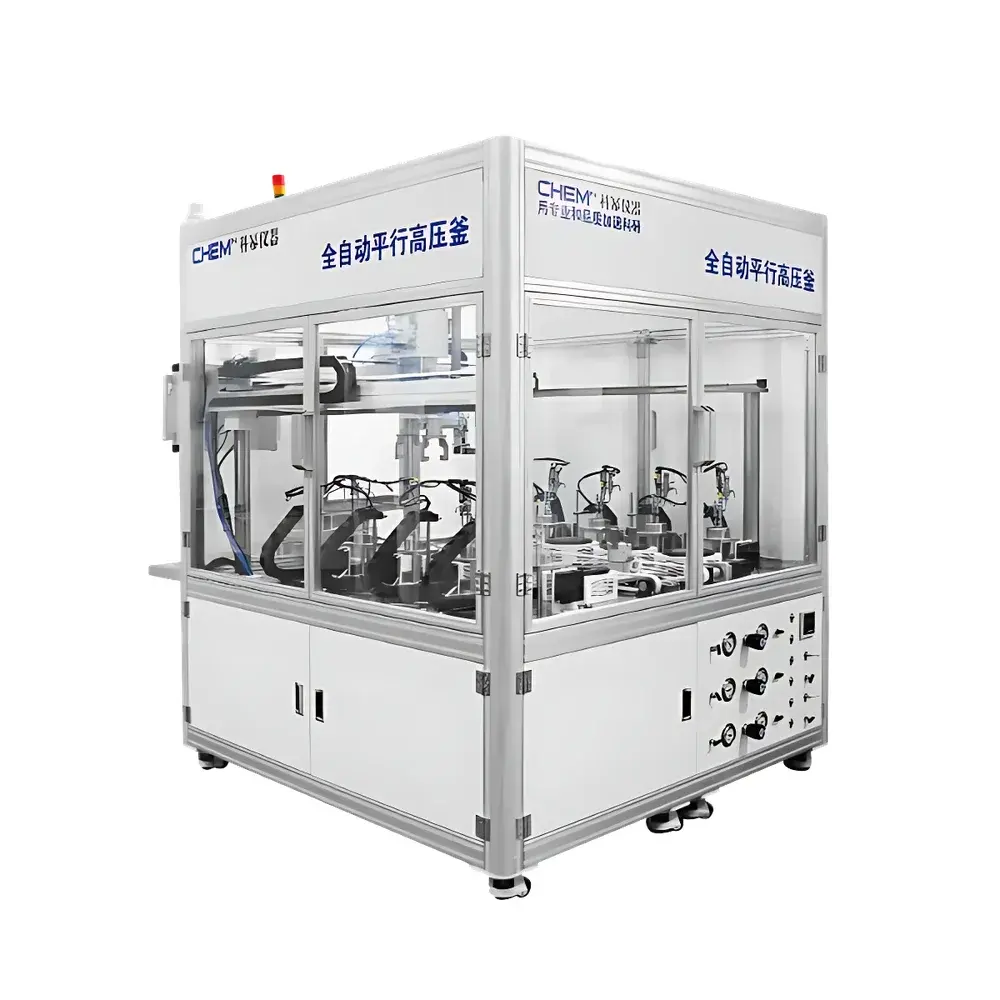 Chemn KMRA-8-NS100-C276-3G Automated Robotic Parallel High-Pressure Reaction System
