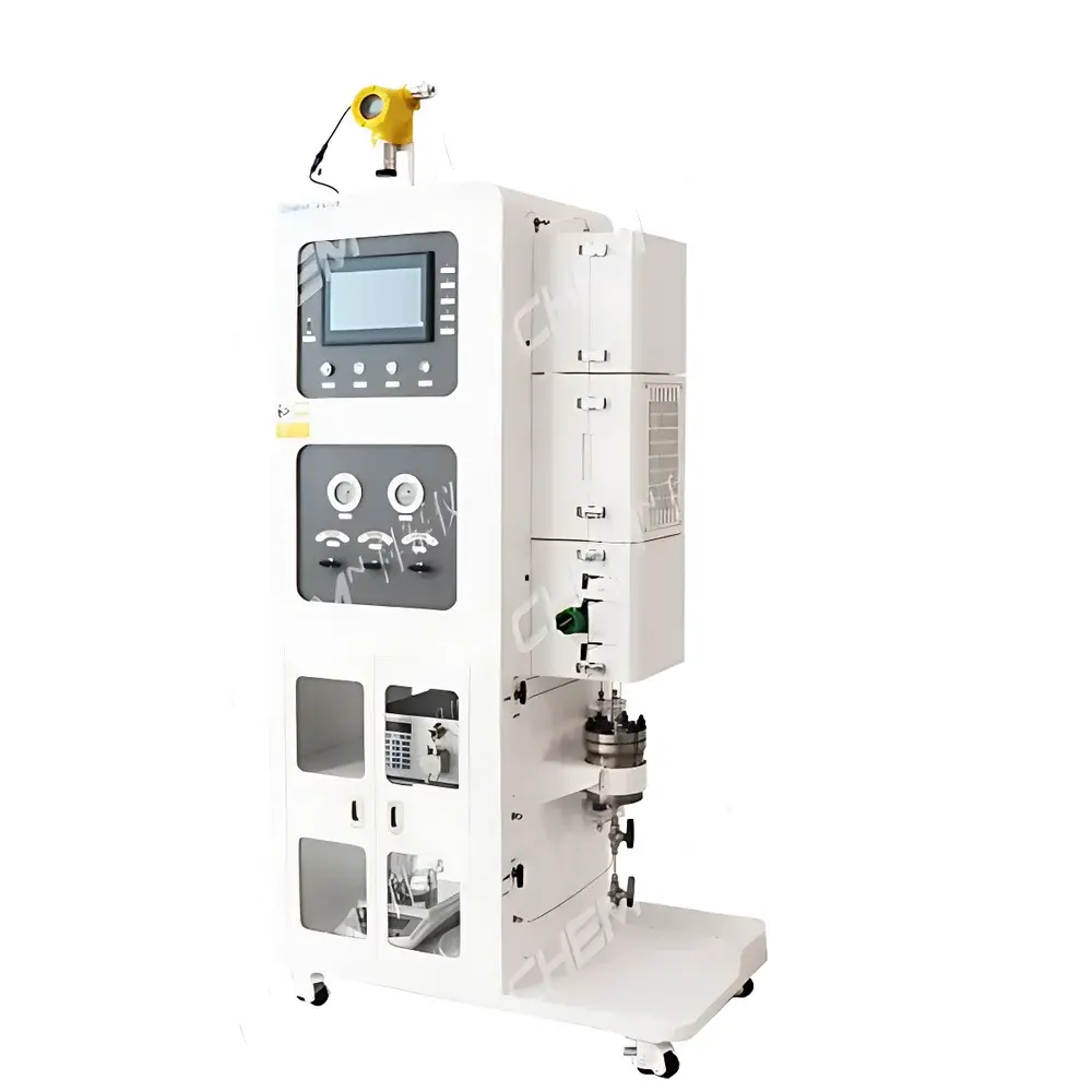 Chemn CFRF-L1G3-600 Hydrodechlorination Fixed-Bed Reactor with Tri-Gas & Single-Liquid Feed