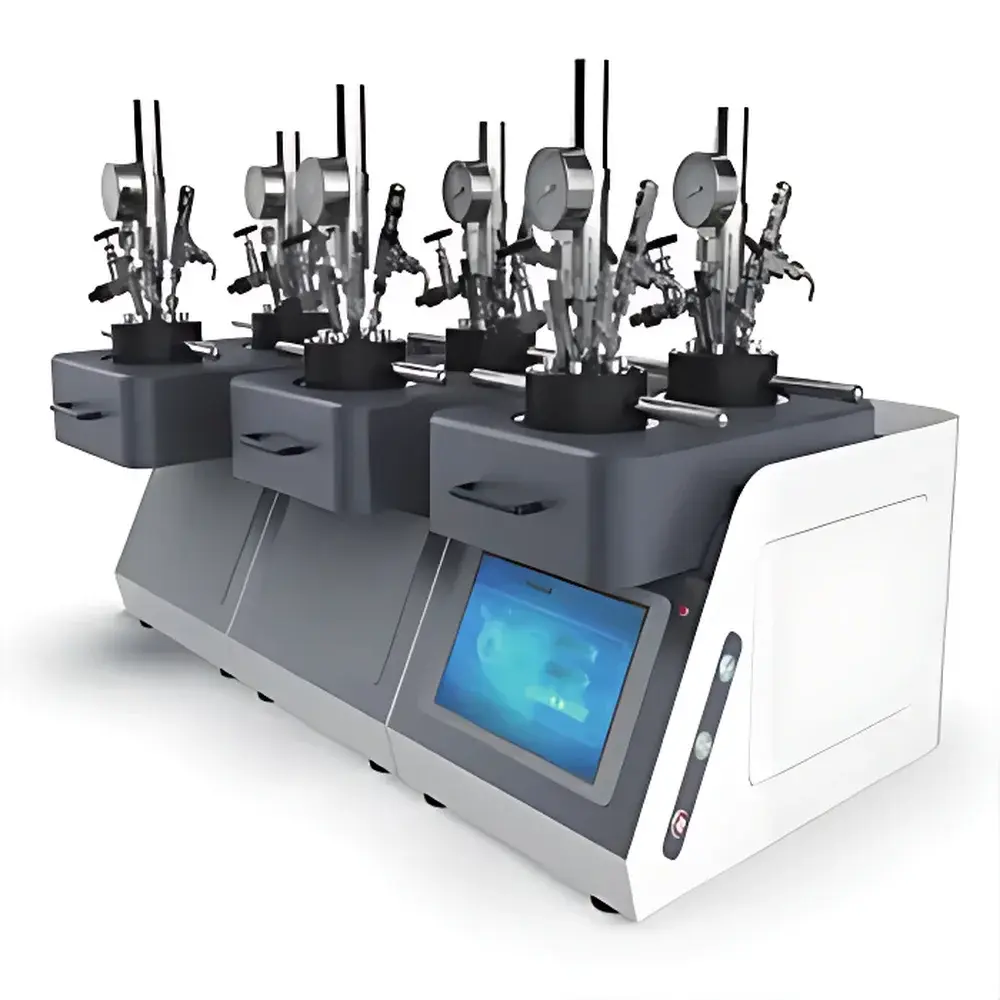 Ahkemi MSC100 Six-Station Parallel Intelligent Touchscreen Reactor System