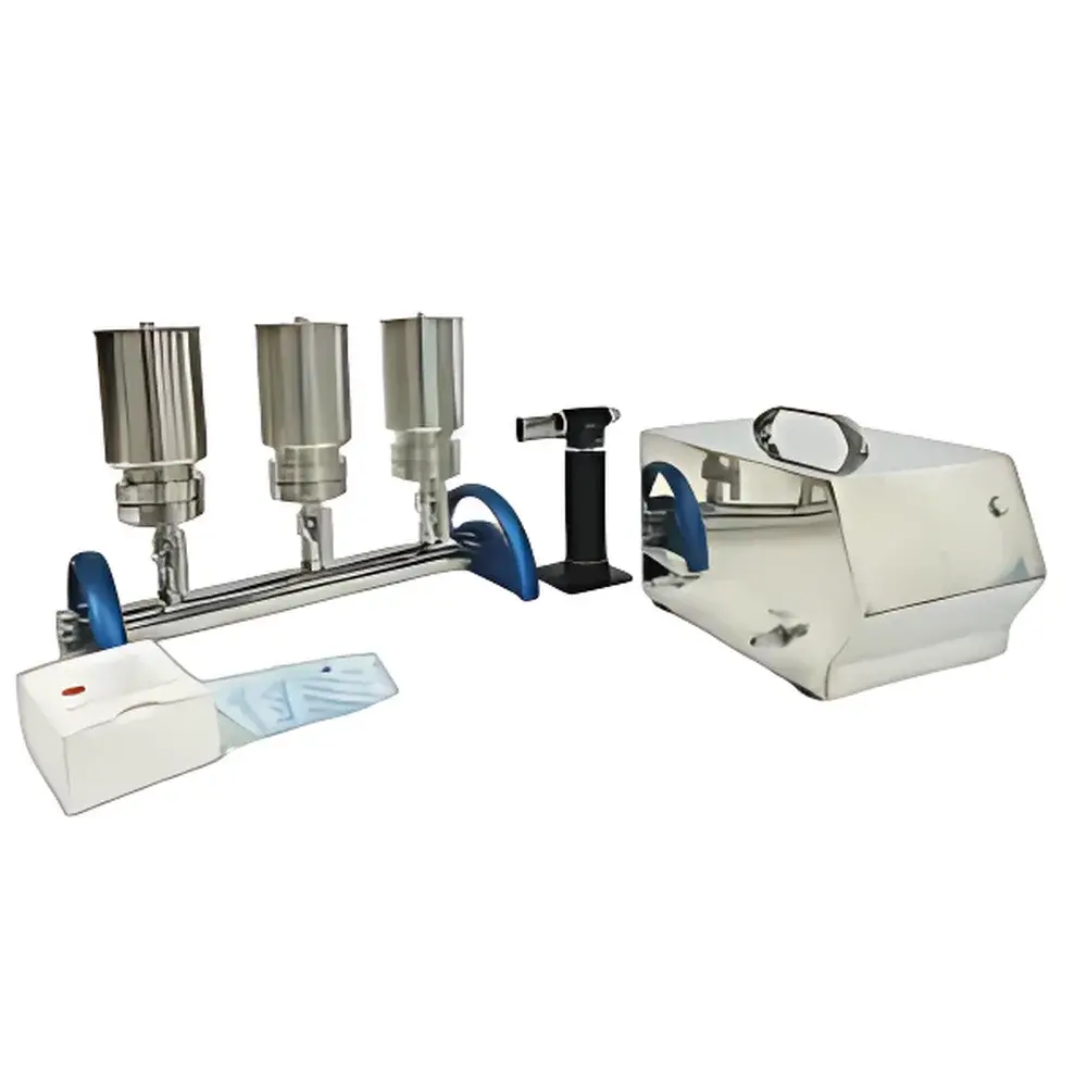 HuaDuanBio HD-F3 Stainless Steel Triple-Head Membrane Filtration System for Microbial Enumeration in Water