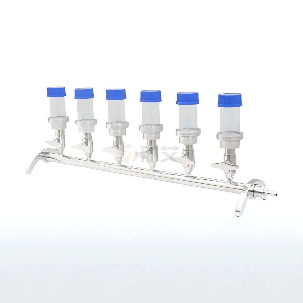 NAI-STV6 Stainless Steel Microbial Limit Filtration System with 6-Position Vacuum Manifold