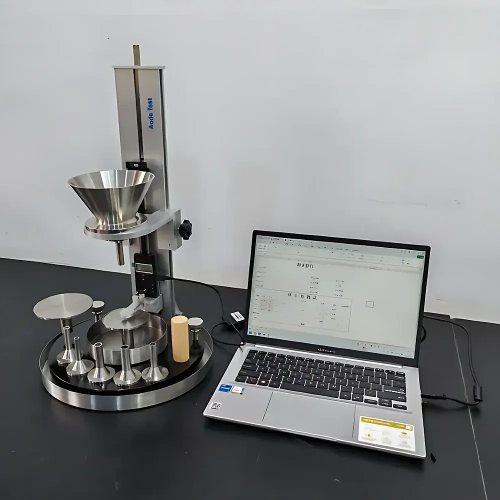 Aode Aode-312-A USP/ChP Compliant Powder Flow Tester (Angle of Repose Instrument, Pharmacopoeial Method 9604)
