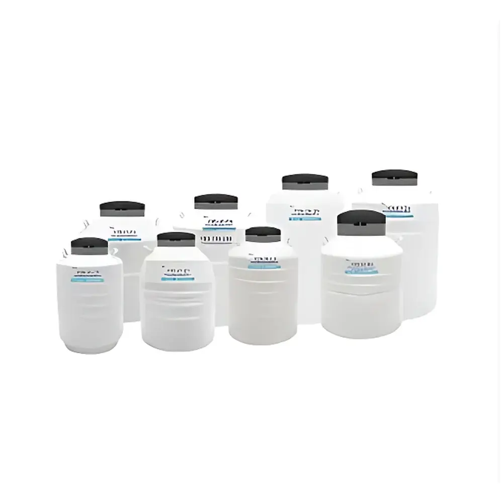 Zhongke Duling YDS-35-127 Cryogenic Liquid Nitrogen Storage Dewar with Rectangular Canister Configuration