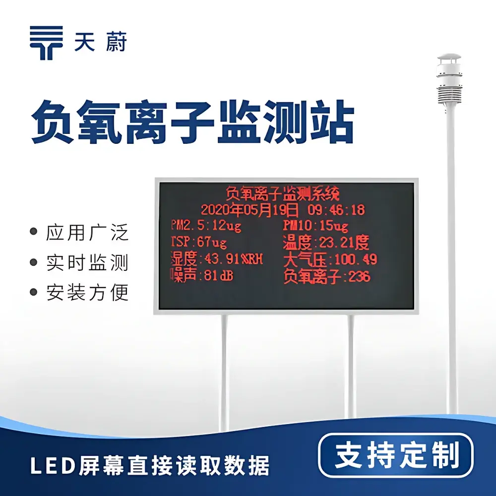 TW-FZ3 Air Negative Ion Monitoring Station by Tianwei Environmental