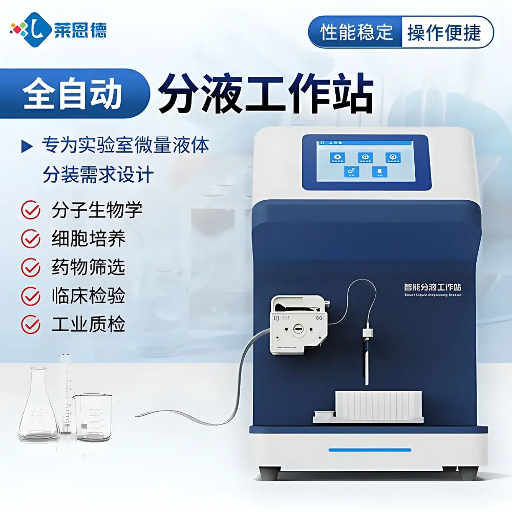 LANENDE LD-F8 8-Channel Automated Liquid Dispensing Workstation