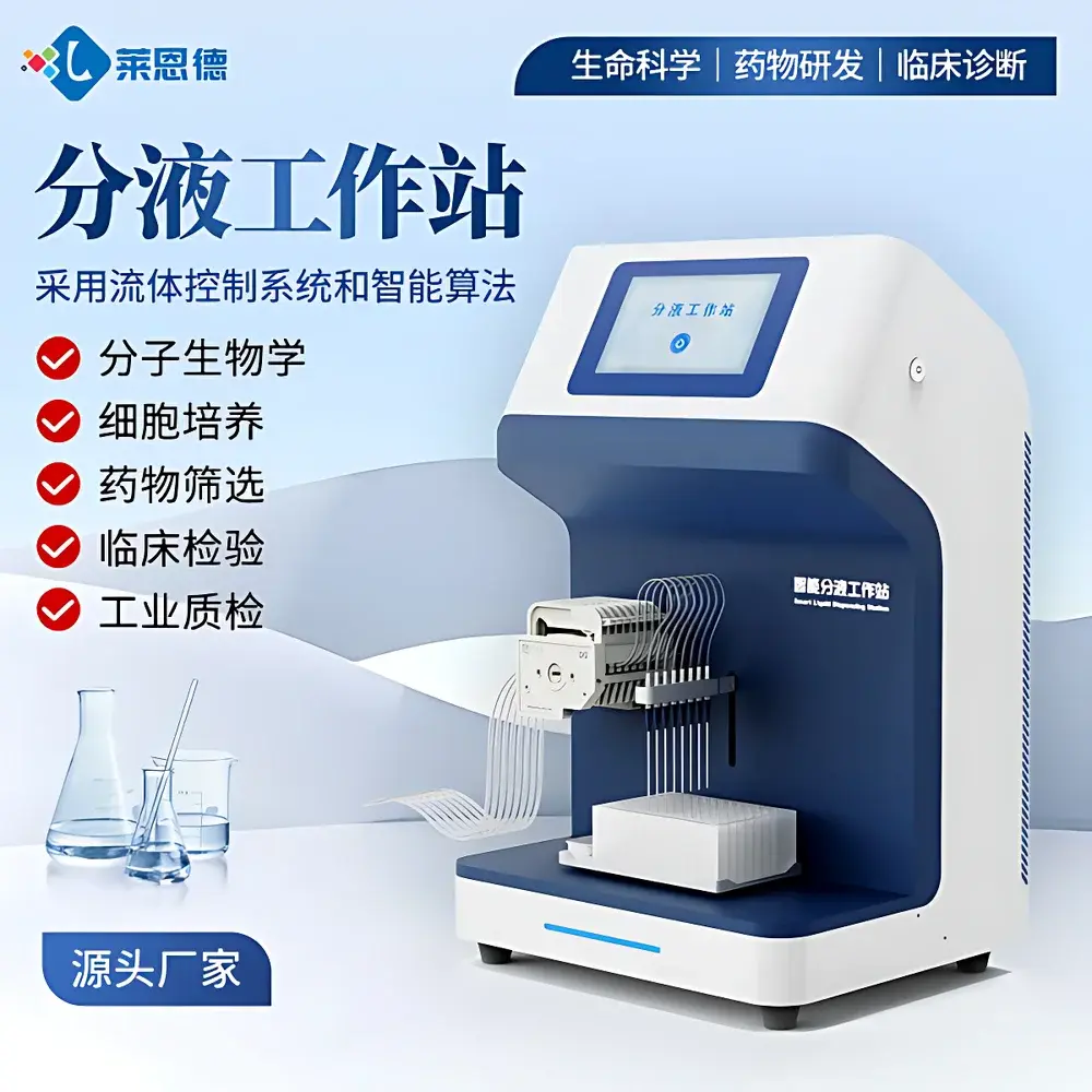 LANENDE LD-F8 8-Channel Automated Liquid Dispensing Workstation