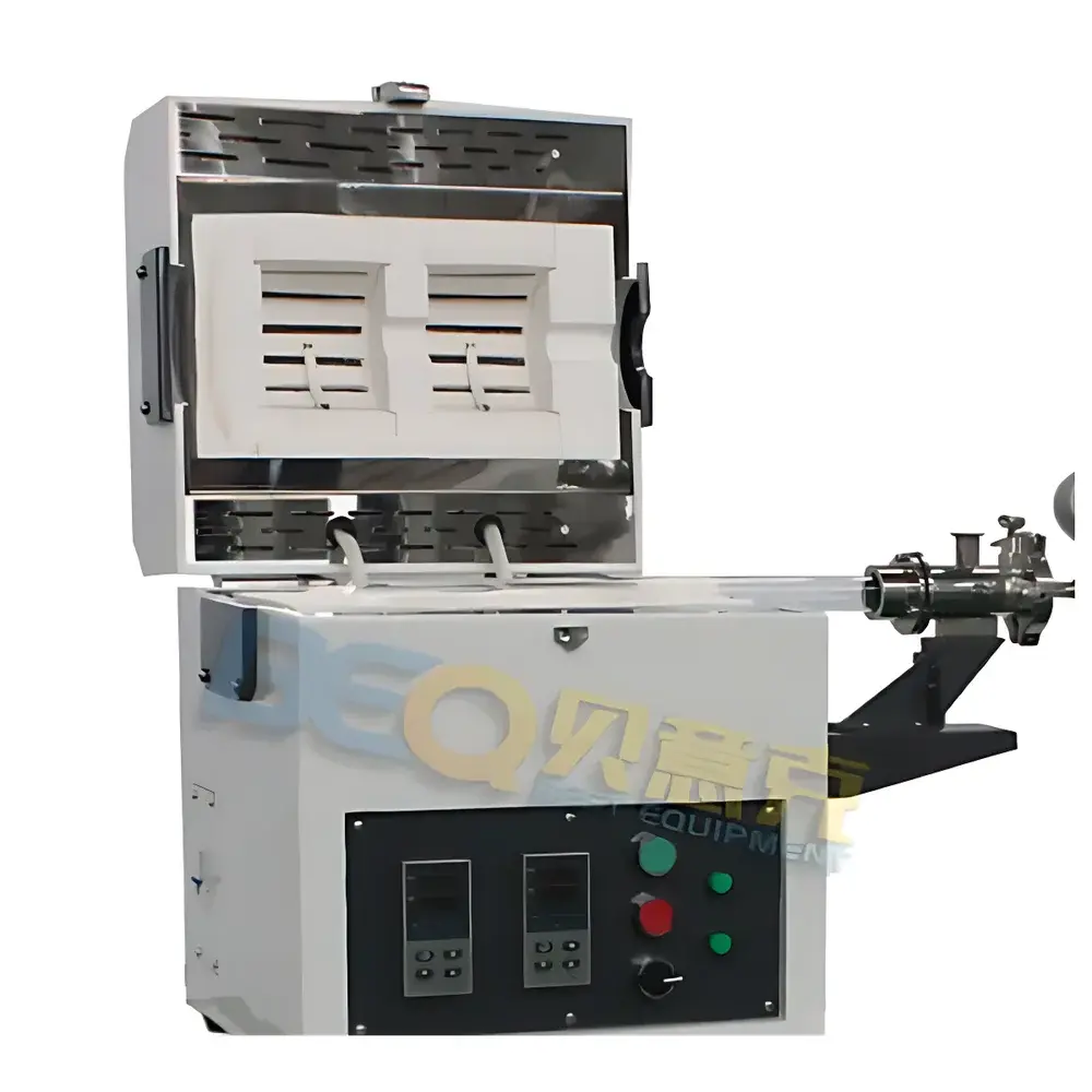 BEQ BTF-1200C-II-S Dual-Zone Mini Tube Furnace
