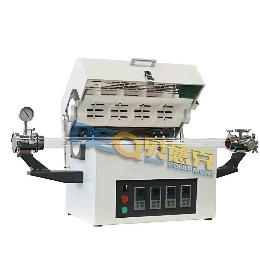 BEQ BTF-1200C-IV Four-Zone Openable Tube Furnace