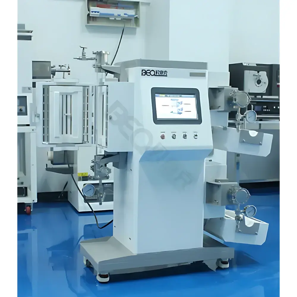 BEQ VTF-1200C-S-III-D50 Triple-Station Vertical Tube Furnace