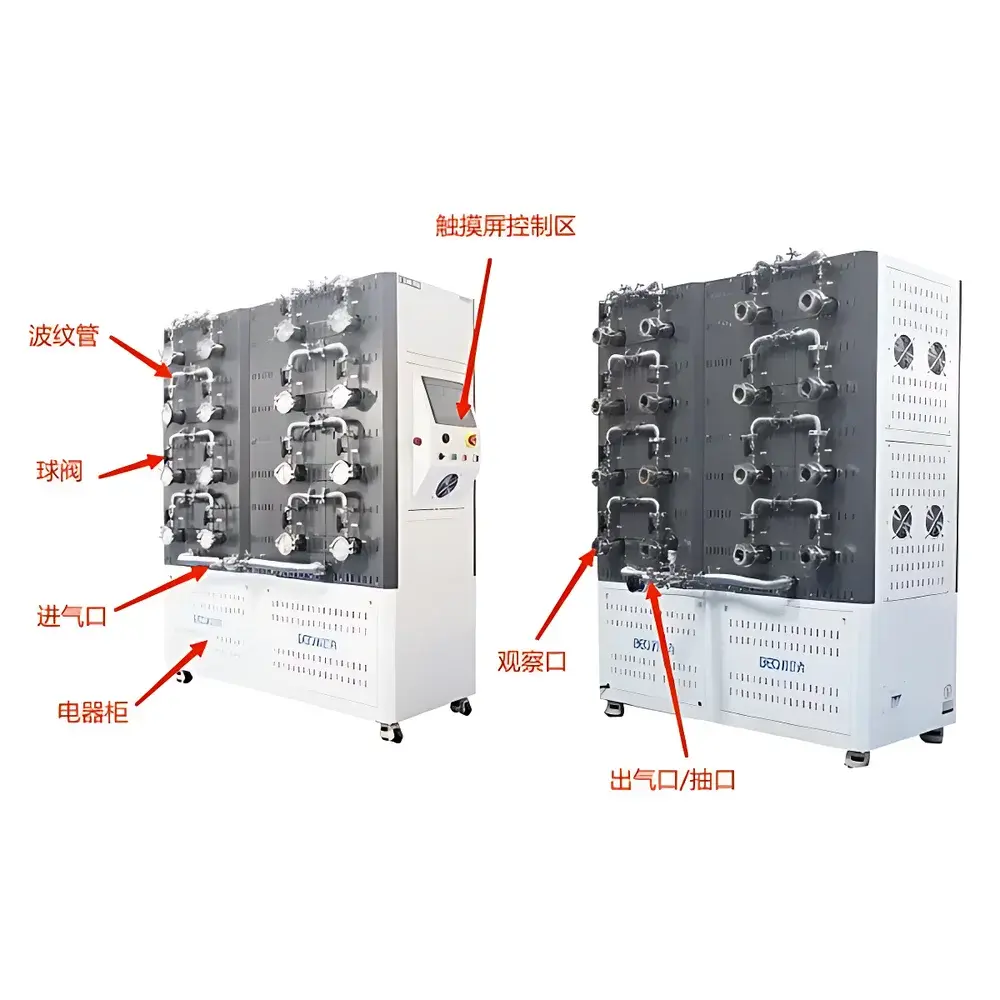 BEQ BOF-800C-16D 1400°C Sixteen-Tube Programmable Box Furnace for Thermal Stability Testing