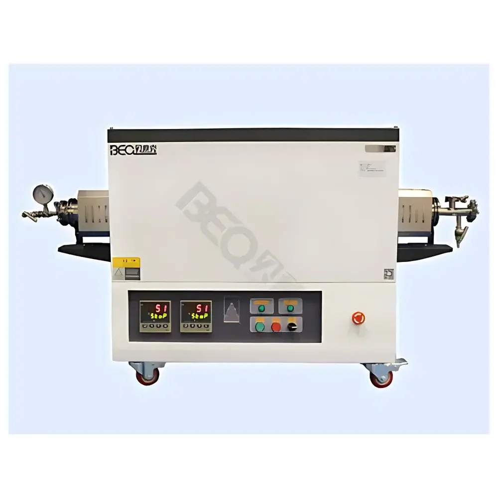 BEQ BTF-1600C-II Dual-Zone High-Temperature Tube Furnace