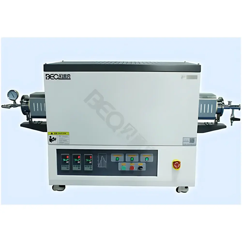 BEQ BTF-1400C-III Triple-Zone Vacuum High-Temperature Tube Furnace
