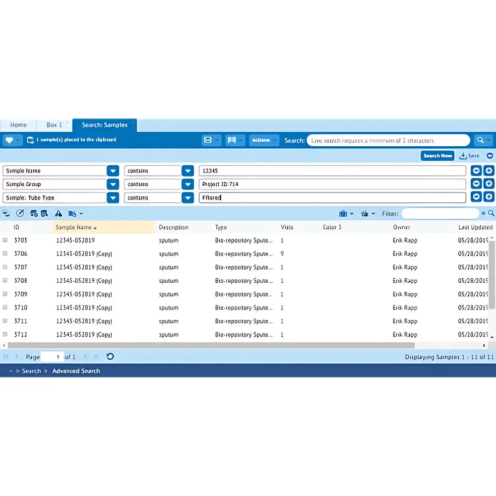 Azenta FreezerPro® Biological Sample Management Software