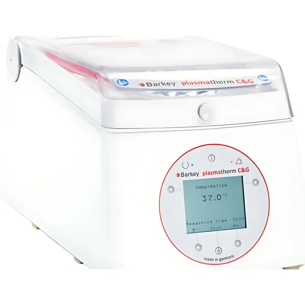 Barkey Plasmatherm Dry-Phase Cell Thawing and Blood Warming System
