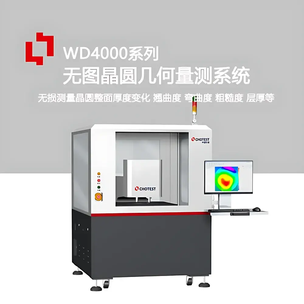 Chotest WD4000 Non-Patterned Semiconductor Wafer Thickness & 3D Topography Metrology System