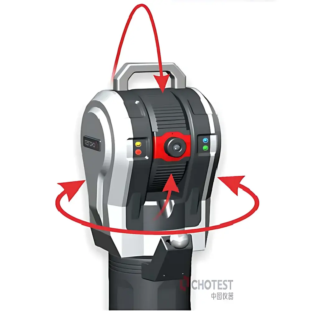 Chotest GTS-487 Large-Volume 6D Spatial Coordinate & Pose Laser Tracker