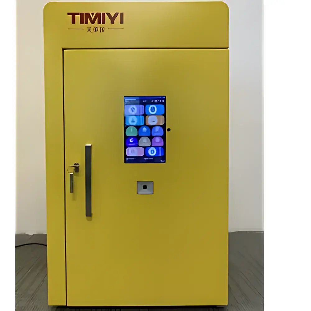 TIMIYI T0910-SM Smart Reagent Cabinet (Yellow, Single-Door, 200L)