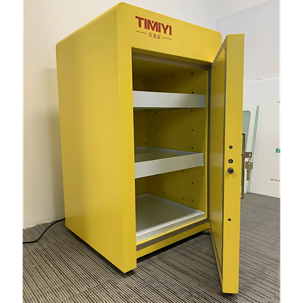 TIMIYI T0910-SM Smart Reagent Cabinet (Yellow, Single-Door, 200L)