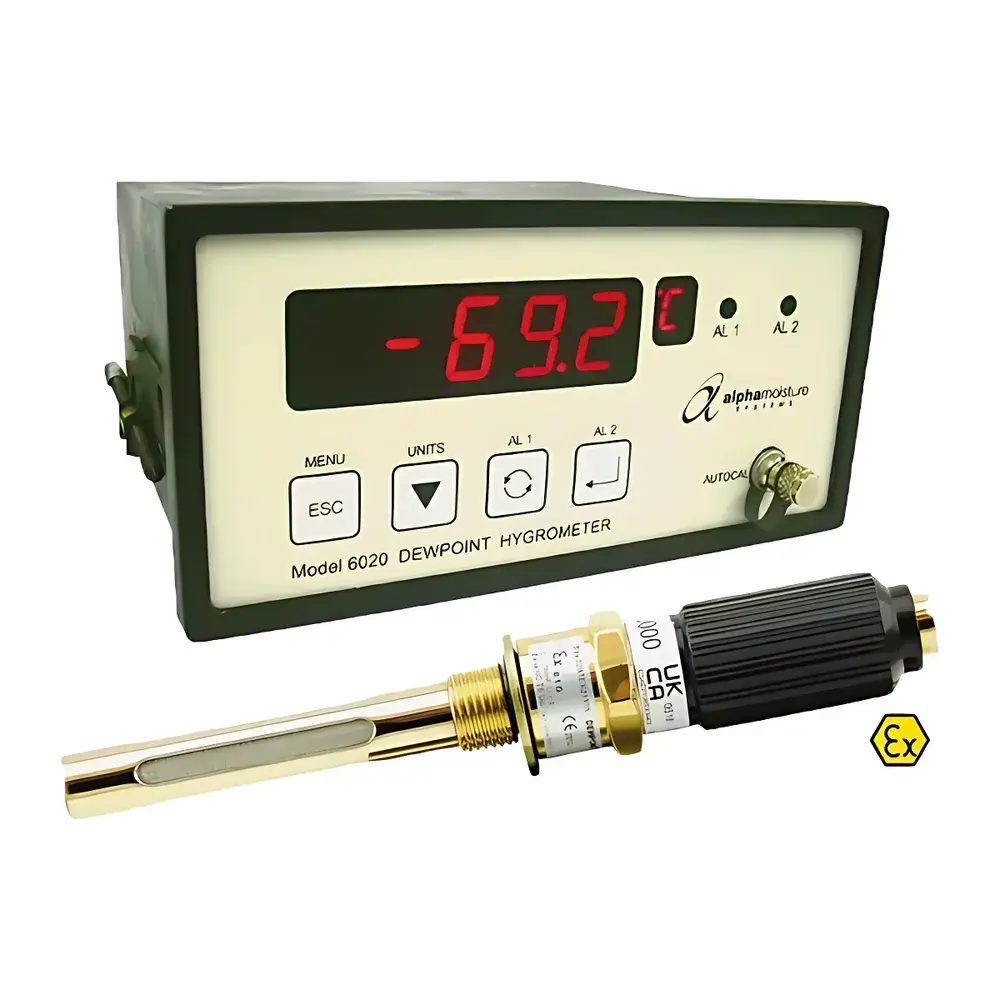 ALPHA Model 6020 Panel-Mount Dew Point Monitor