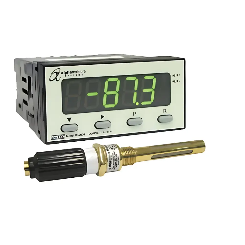 ALPHA DS2000 Panel-Mount Dew Point Transmitter with Integrated Display