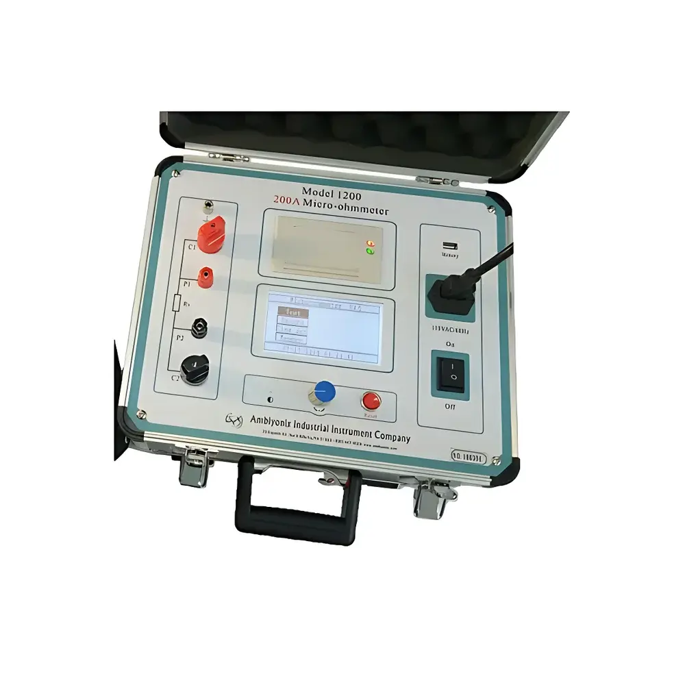 Amblyonix MODEL1200 200A Micro-Ohmmeter