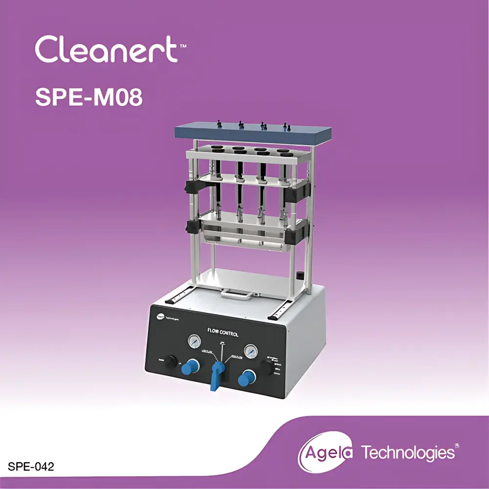 Agela SPE-M08 Positive-Pressure Multi-Channel Solid Phase Extraction System