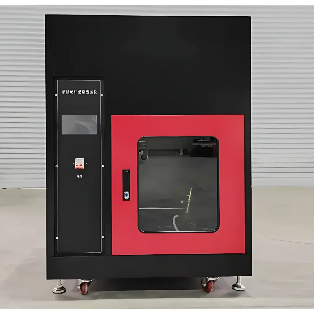 Aerospace FTA-8 Alcohol-Fueled 45° Tilt Combustion Test Chamber for Flammability Assessment of Textiles and Plastics