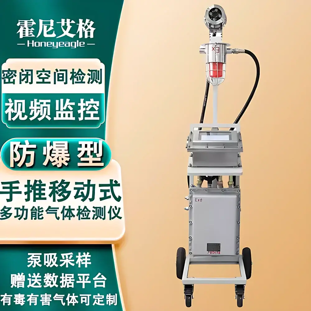 Honegeagle HNAG1000-4SX-T Portable Mobile Vehicle-Mounted Multi-Gas Detection System