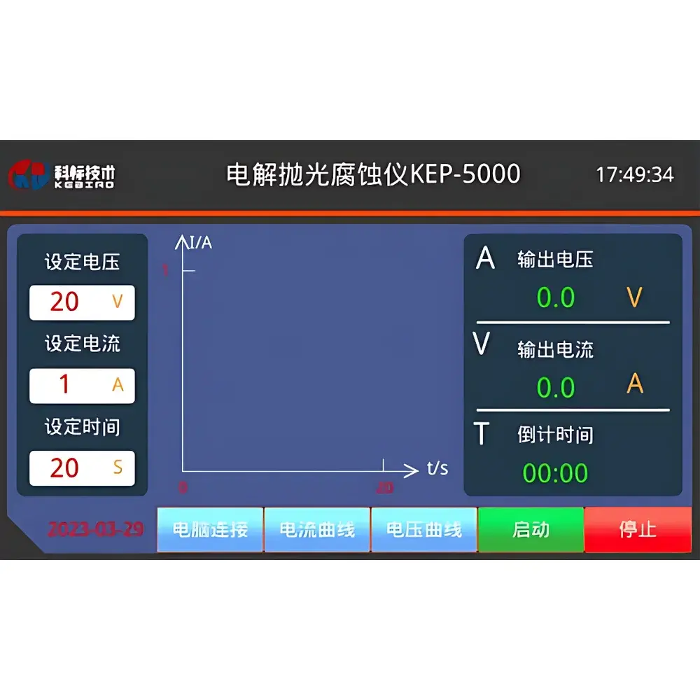 KEP-5000 Electrolytic Polishing and Etching Instrument