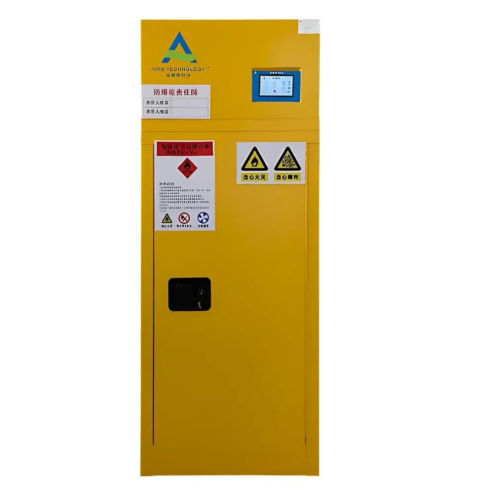 Airs AGS15F Fire-Rated Intelligent Fume-Extraction Chemical Storage Cabinet