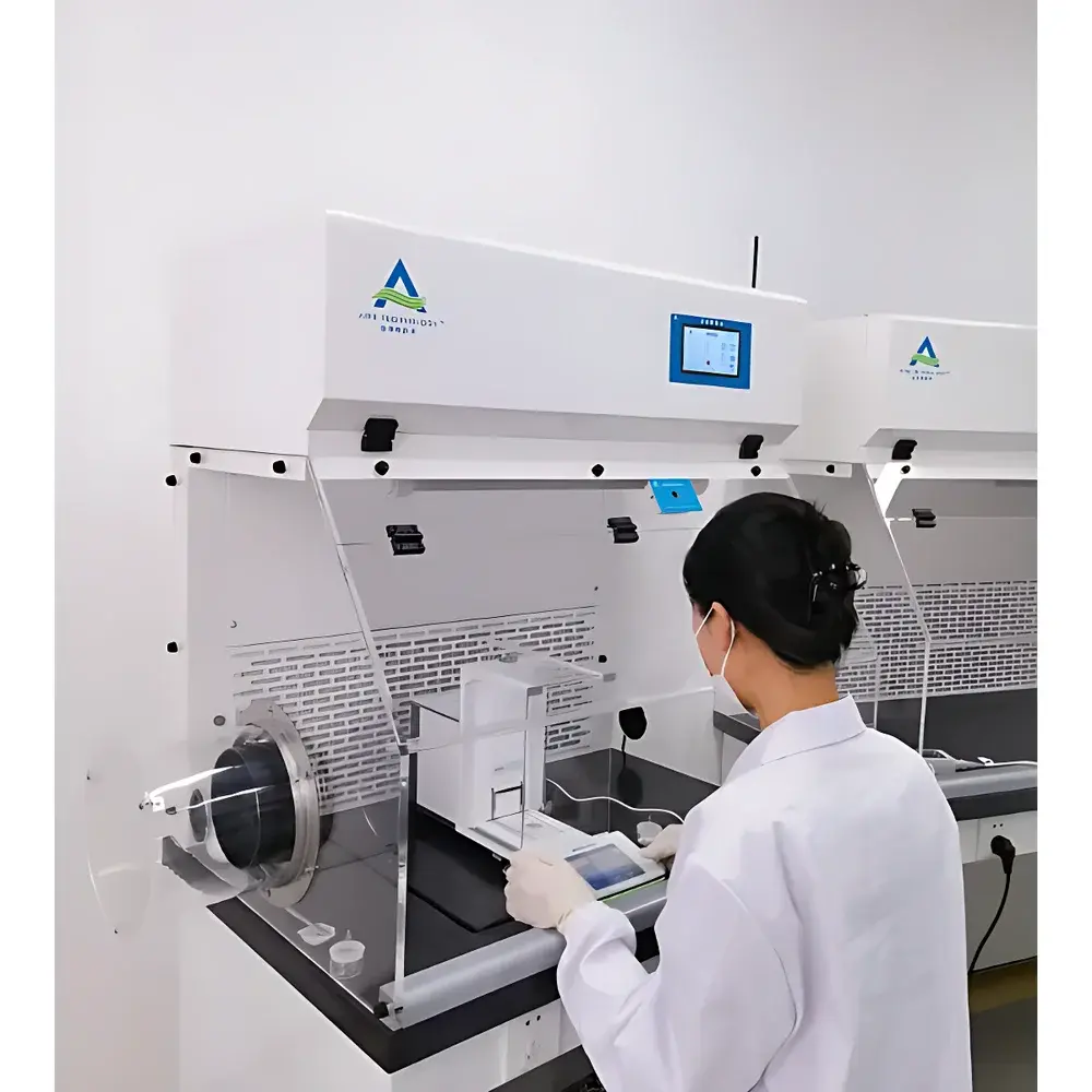 Airs AWF1302 Vibration-Isolation Balance Enclosure with Integrated Negative-Pressure Filtration System