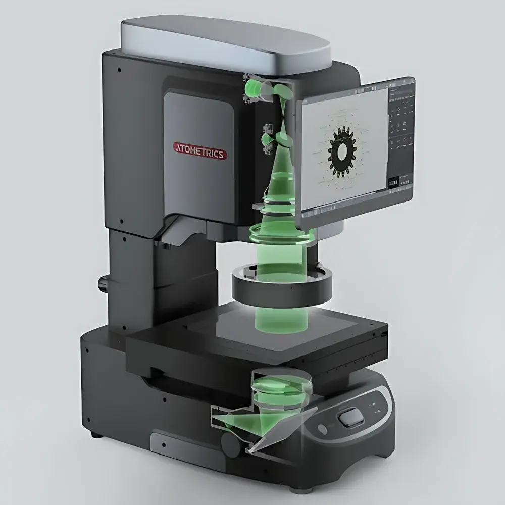 Atometrics FM-9030 Fully Automated One-Touch Vision Measuring System (2D/2.5D Image Metrology Platform)