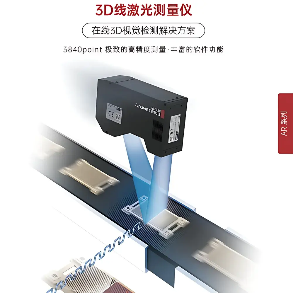 Atometrics AR-7120 High-Precision 3D Laser Line Profile Measuring System