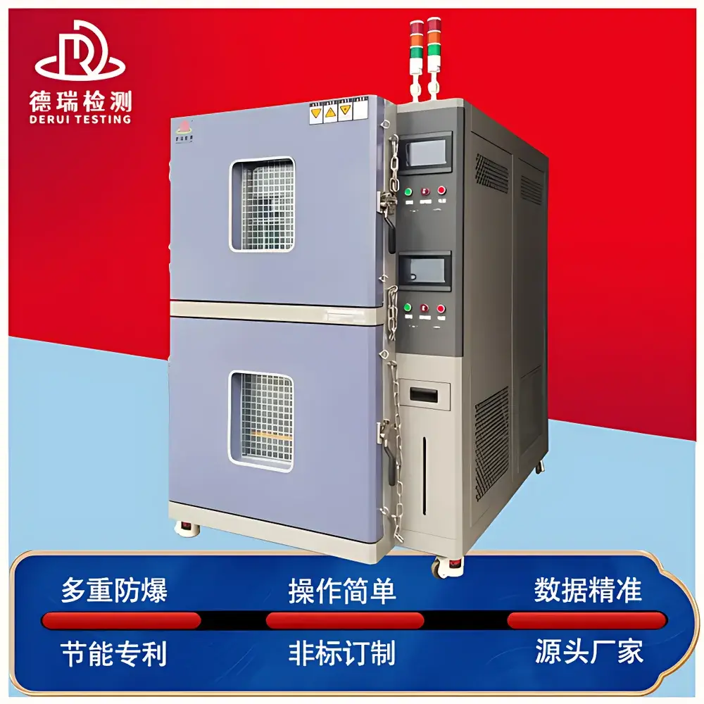 Derui Testing DR-D201-225E Dual-Zone Explosion-Proof Environmental Test Chamber